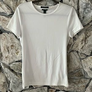 Lauren Ralph Lauren White Stretch Tee
